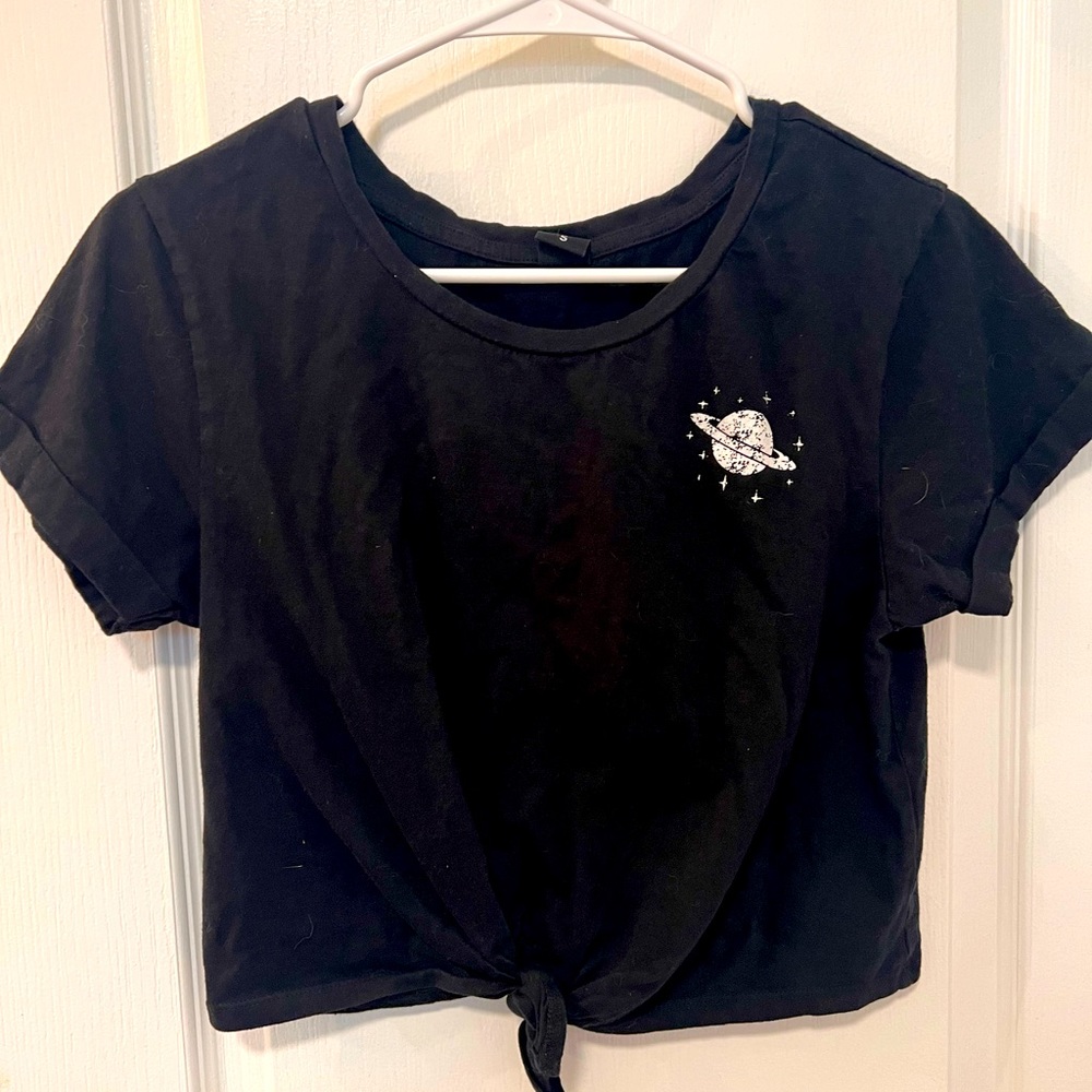 Retro over sized crop top size S